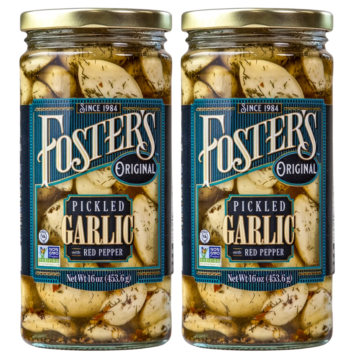 Zesty Cajun Pickled Garlic Cloves – Mild Spicy Crunchy Snack