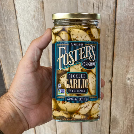 Zesty Cajun Pickled Garlic Cloves – Mild Spicy Crunchy Snack